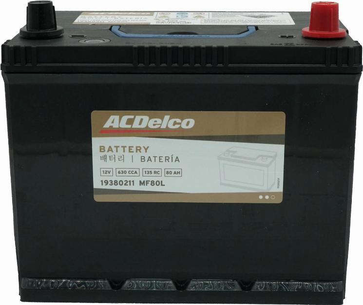 ACDelco 19380211 - Starter Battery autospares.lv