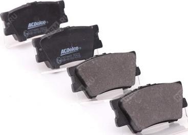 ACDelco 19374449 - Brake Pad Set, disc brake autospares.lv