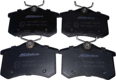 ACDelco 19374057 - Brake Pad Set, disc brake autospares.lv