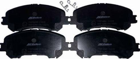 ACDelco 19374088 - Brake Pad Set, disc brake autospares.lv