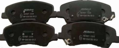 ACDelco 19374071 - Brake Pad Set, disc brake autospares.lv