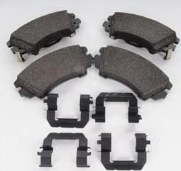 ACDelco 1711083 - Brake Pad Set, disc brake autospares.lv