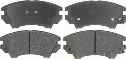 ACDelco 17D1404CH - Brake Pad Set, disc brake autospares.lv