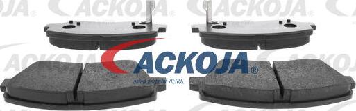 ACKOJA A53-0145 - Brake Pad Set, disc brake autospares.lv