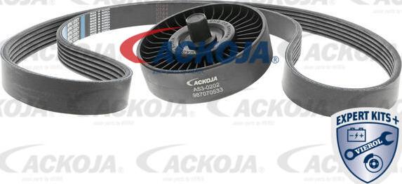 ACKOJA A53-0202 - V-Ribbed Belt Set autospares.lv