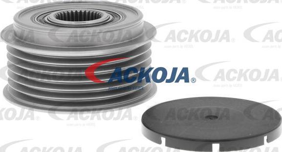 ACKOJA A53-23-0002 - Pulley, alternator, freewheel clutch autospares.lv