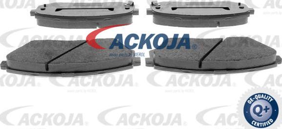 ACKOJA A52-0074 - Brake Pad Set, disc brake autospares.lv
