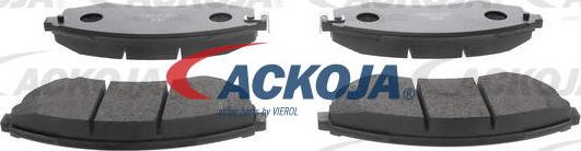 ACKOJA A52-0148 - Brake Pad Set, disc brake autospares.lv