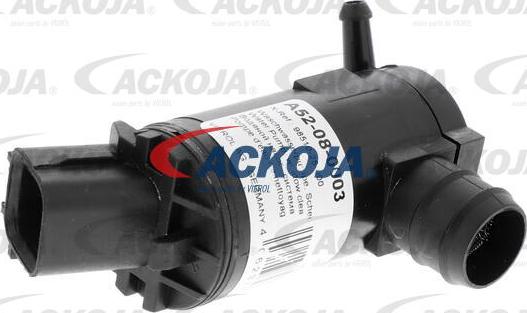 ACKOJA A52-08-0003 - Water Pump, window cleaning autospares.lv