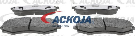 ACKOJA A52-2107 - Brake Pad Set, disc brake autospares.lv