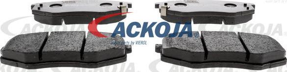 ACKOJA A52-2116 - Brake Pad Set, disc brake autospares.lv