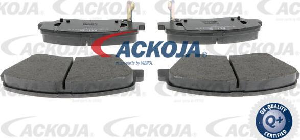 ACKOJA A52-2112 - Brake Pad Set, disc brake autospares.lv