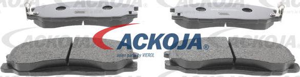 ACKOJA A52-2133 - Brake Pad Set, disc brake autospares.lv