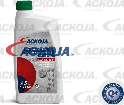 ACKOJA A60-0003 - Antifreeze autospares.lv