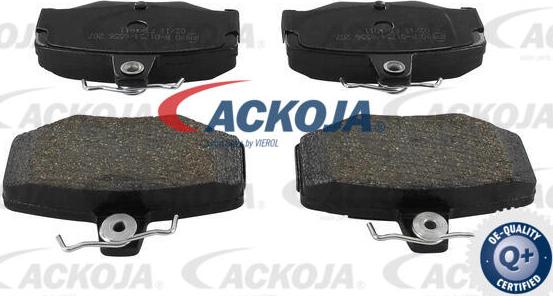 ACKOJA A38-0047 - Brake Pad Set, disc brake autospares.lv