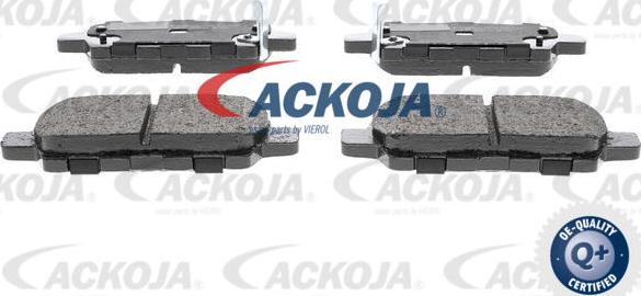 ACKOJA A38-0035 - Brake Pad Set, disc brake autospares.lv