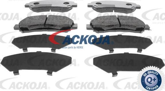 ACKOJA A38-0036 - Brake Pad Set, disc brake autospares.lv