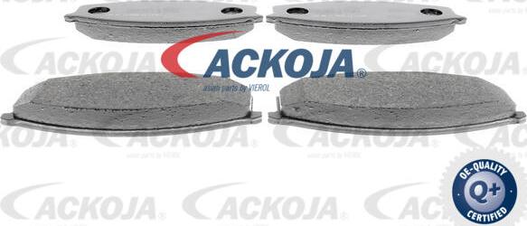 ACKOJA A38-0029 - Brake Pad Set, disc brake autospares.lv