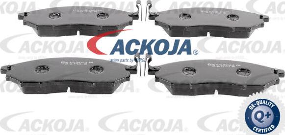 ACKOJA A38-0150 - Brake Pad Set, disc brake autospares.lv