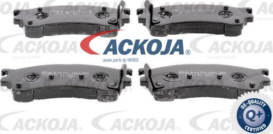 ACKOJA A32-0042 - Brake Pad Set, disc brake autospares.lv