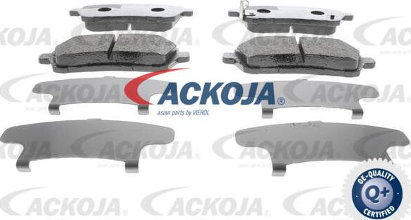 ACKOJA A32-0030 - Brake Pad Set, disc brake autospares.lv