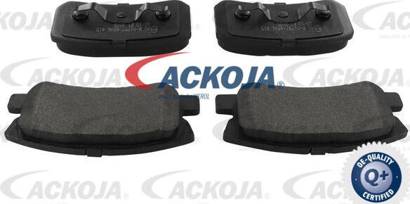 ACKOJA A37-0013 - Brake Pad Set, disc brake autospares.lv