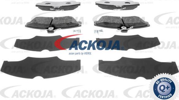 ACKOJA A37-0024 - Brake Pad Set, disc brake autospares.lv