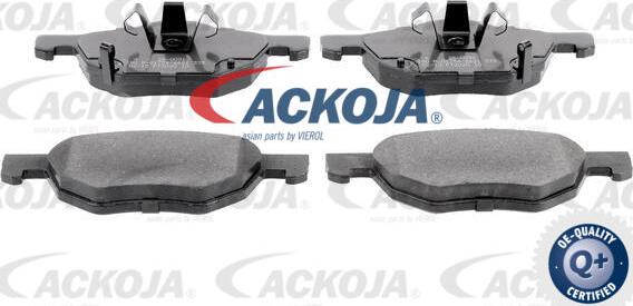 ACKOJA A26-0091 - Brake Pad Set, disc brake autospares.lv