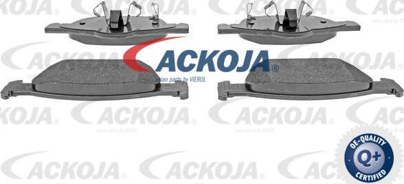 ACKOJA A26-0034 - Brake Pad Set, disc brake autospares.lv