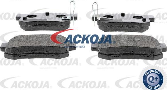 ACKOJA A26-0021 - Brake Pad Set, disc brake autospares.lv