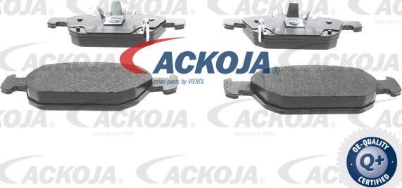 ACKOJA A26-0246 - Brake Pad Set, disc brake autospares.lv