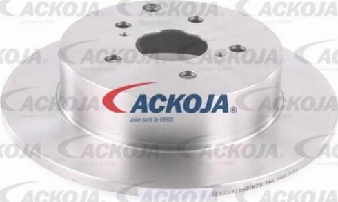 ACKOJA A70-40019 - Brake Disc autospares.lv