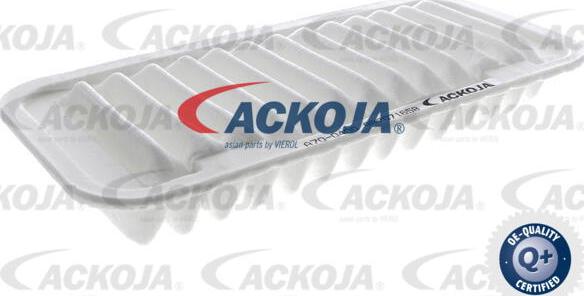 ACKOJA A70-0400 - Air Filter, engine autospares.lv