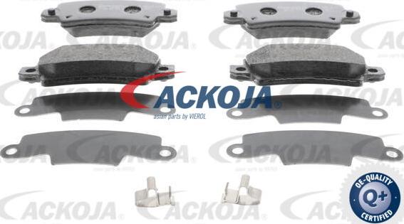 ACKOJA A70-0035 - Brake Pad Set, disc brake autospares.lv