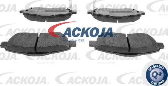 ACKOJA A70-0030 - Brake Pad Set, disc brake autospares.lv