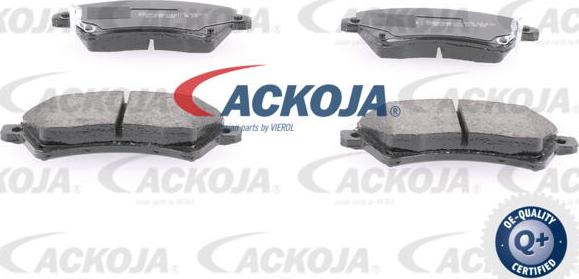ACKOJA A70-0032 - Brake Pad Set, disc brake autospares.lv