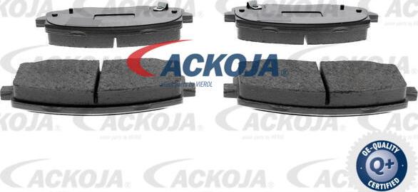 ACKOJAP A52-0141 - Brake Pad Set, disc brake autospares.lv