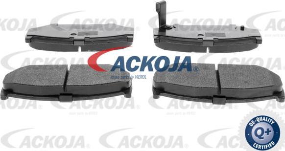 ACKOJAP A64-0014 - Brake Pad Set, disc brake autospares.lv