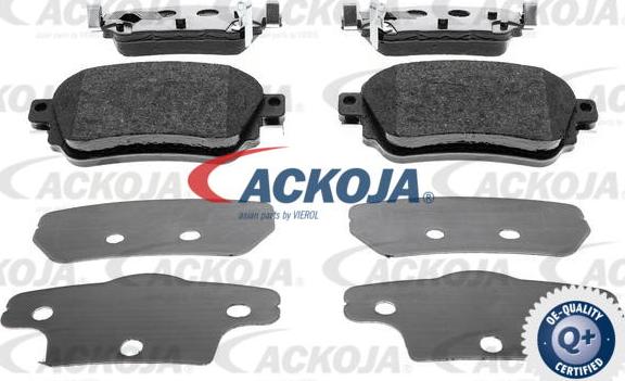 ACKOJAP A38-0319 - Brake Pad Set, disc brake autospares.lv