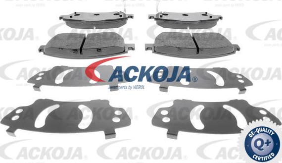 ACKOJAP A70-0056 - Brake Pad Set, disc brake autospares.lv