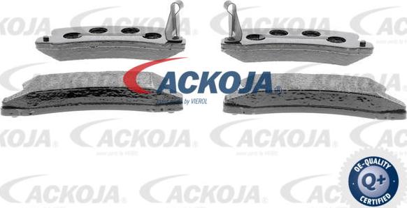 ACKOJAP A70-0051 - Brake Pad Set, disc brake autospares.lv