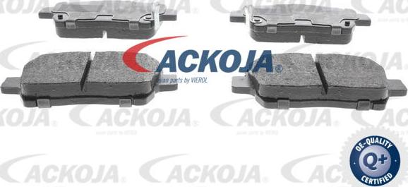 ACKOJAP A70-0033 - Brake Pad Set, disc brake autospares.lv