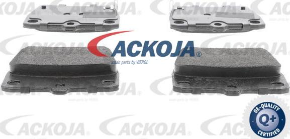 ACKOJAP A70-0026 - Brake Pad Set, disc brake autospares.lv
