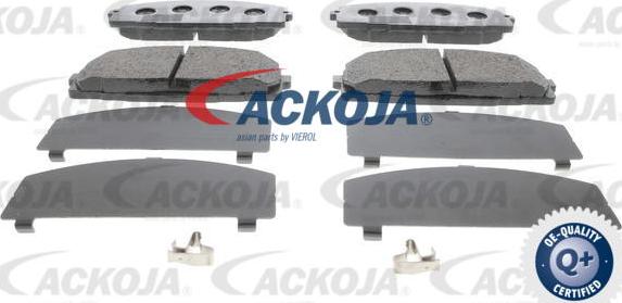 ACKOJAP A70-0023 - Brake Pad Set, disc brake autospares.lv