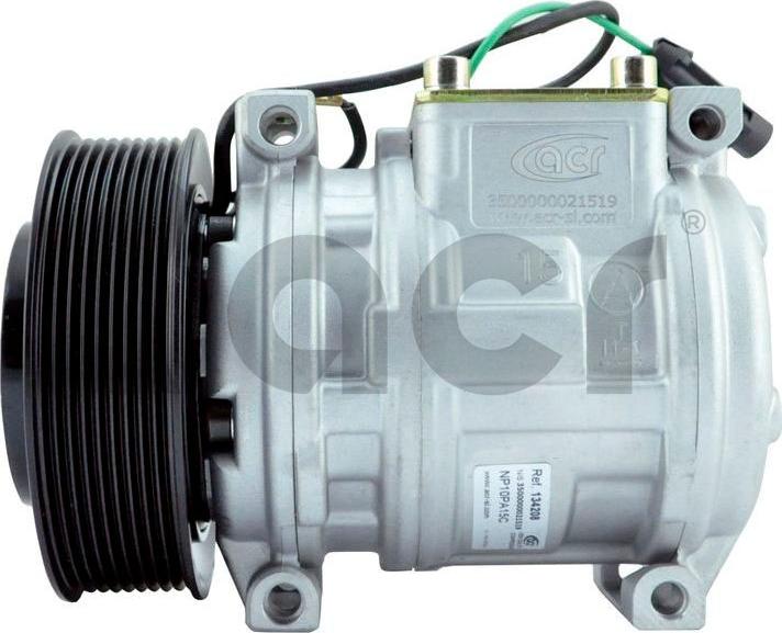 ACR 134208G - Compressor, air conditioning autospares.lv