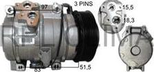 ACR 135521R - Compressor, air conditioning autospares.lv