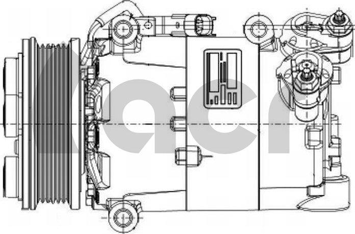 ACR 135149R - Compressor, air conditioning autospares.lv