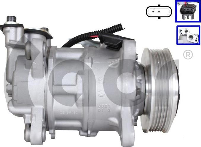 ACR 135326R - Compressor, air conditioning autospares.lv