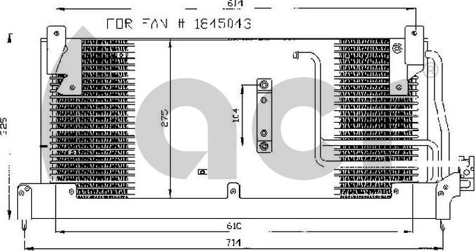 ACR 300089 - Condenser, air conditioning autospares.lv