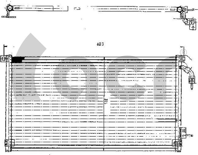 ACR 300174 - Condenser, air conditioning autospares.lv